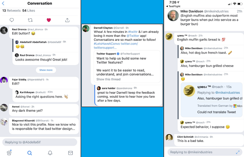 Twttr conversational test