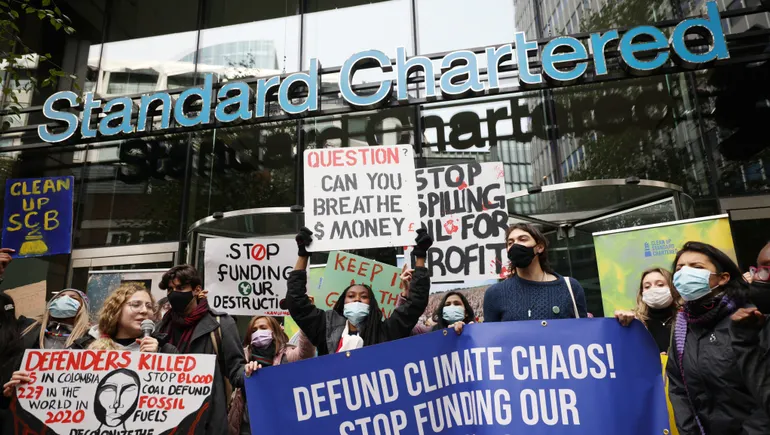 Standard Chartered pledges to reduce methane emissions generated by oil ...