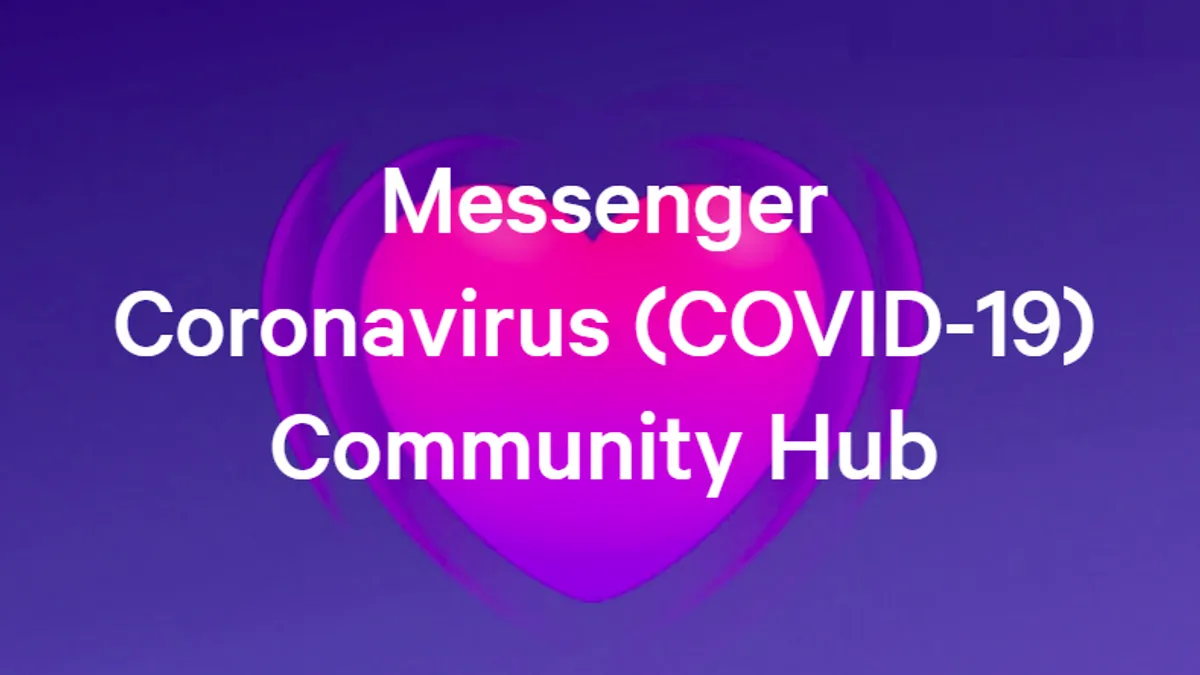 Messenger COVID-19 Hub