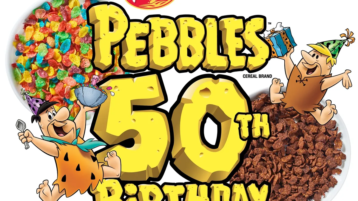 Pebbles celebrates its 50th anniversary, retrieved by Marketing Dive on Dec. 16, 2020