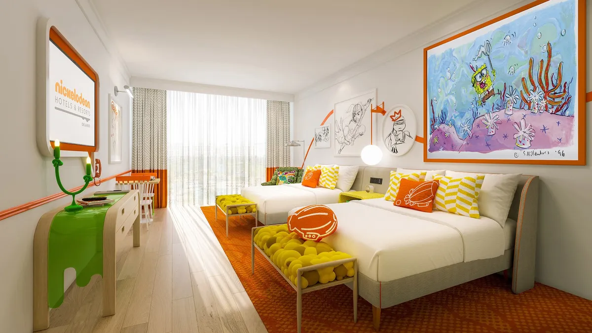 Nickelodeon Hotels & Resorts Orlando will offer family-focused amenities.