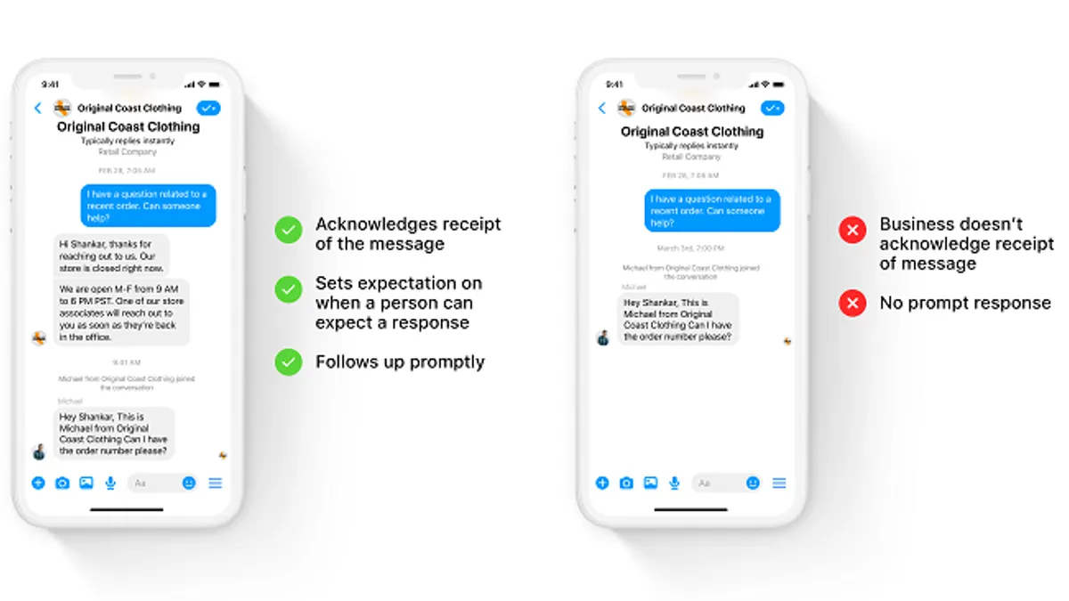 Facebook Messenger Business