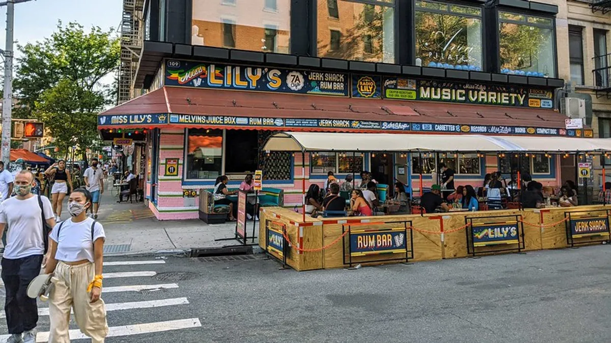 outdoor dining new york