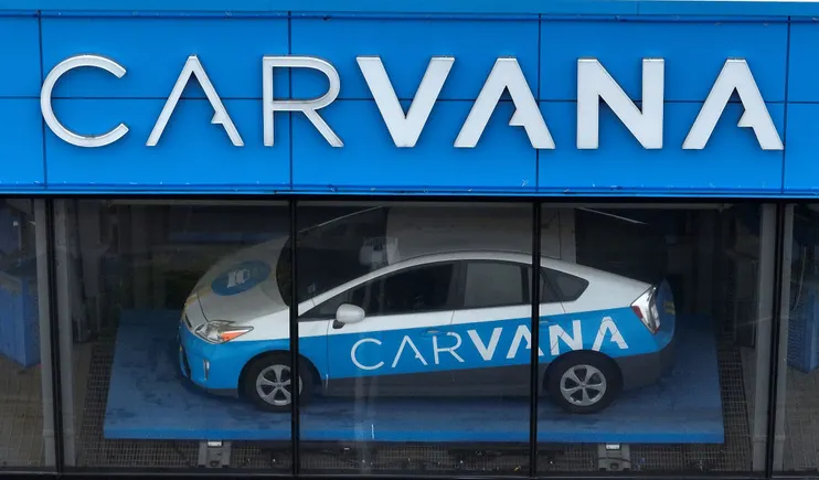 Carvana flourishes as used-car inventory grows