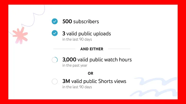 YouTube Partner Program changes