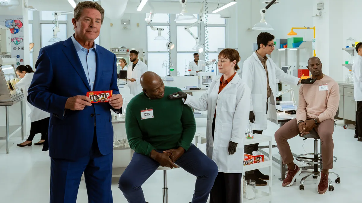 Star studded commercial courtesy of M&Ms