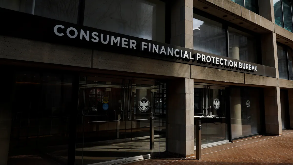 CFPB open banking banks Russell Vought fintechs