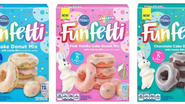 Hometown Food Company launched Funfetti Donut Mix