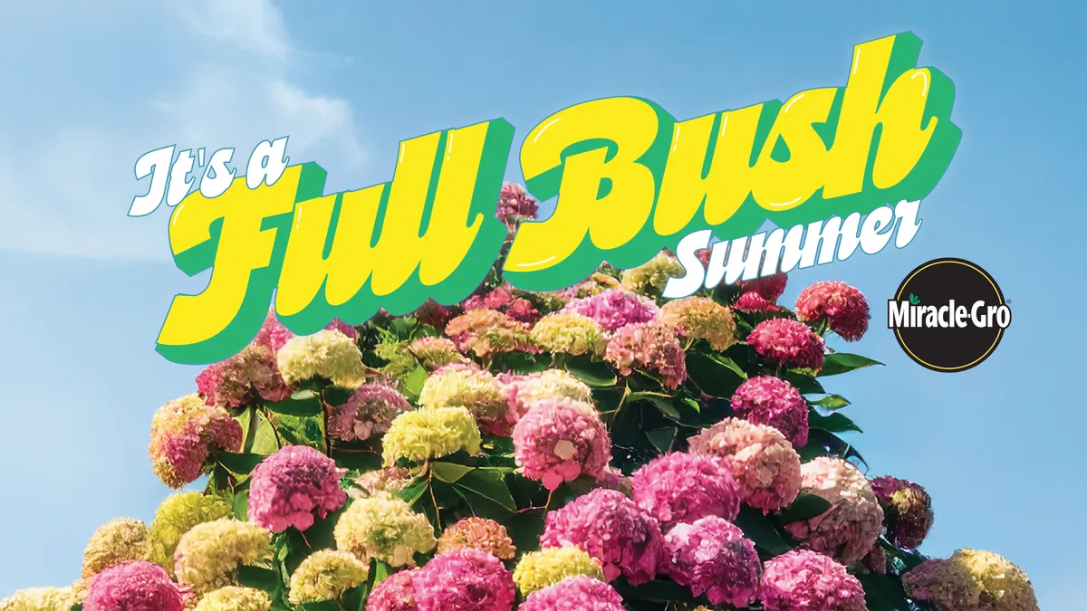 Miracle-Gro's Full Bush Summer campaign
