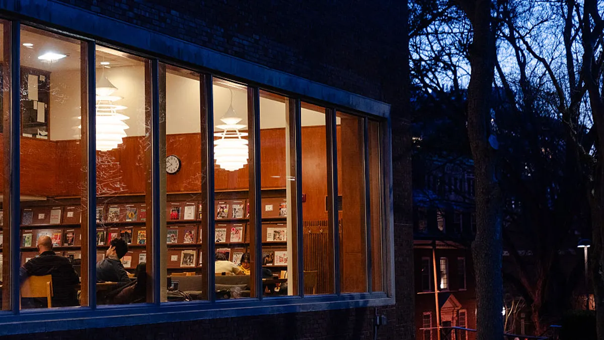Harvard University, Lamont Library, Harvard library
