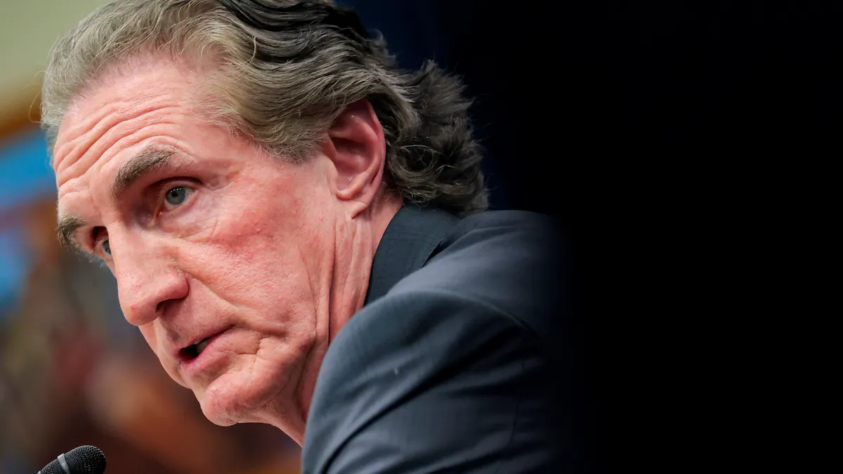 U.S. Interior Secretary Doug Burgum testifies during a House Appropriations Committee hearing at the Rayburn House Office Building on April 20, 2026 in Washington, DC.
