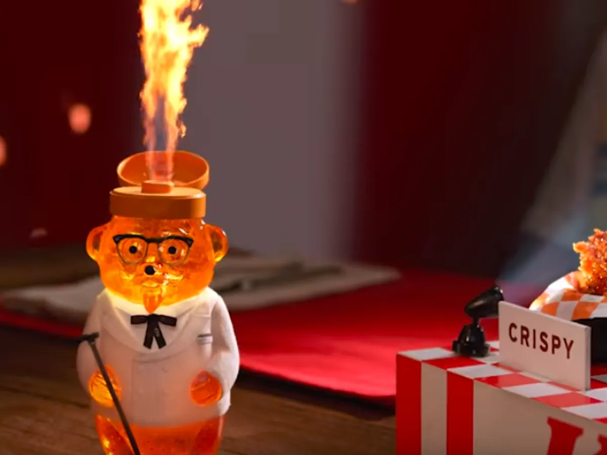 KFC lets fans 'adopt' new bear-shaped Colonel in promotion of Hot