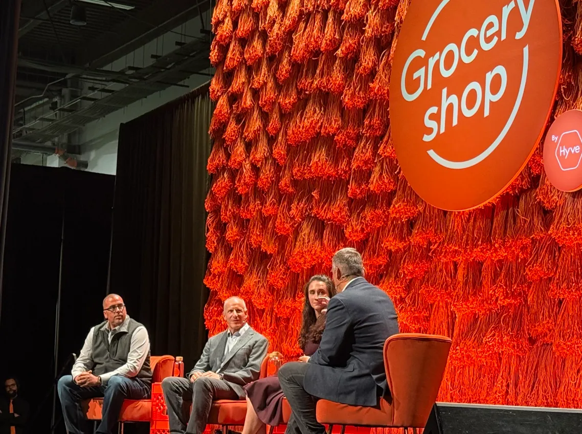Panelists at a conference.