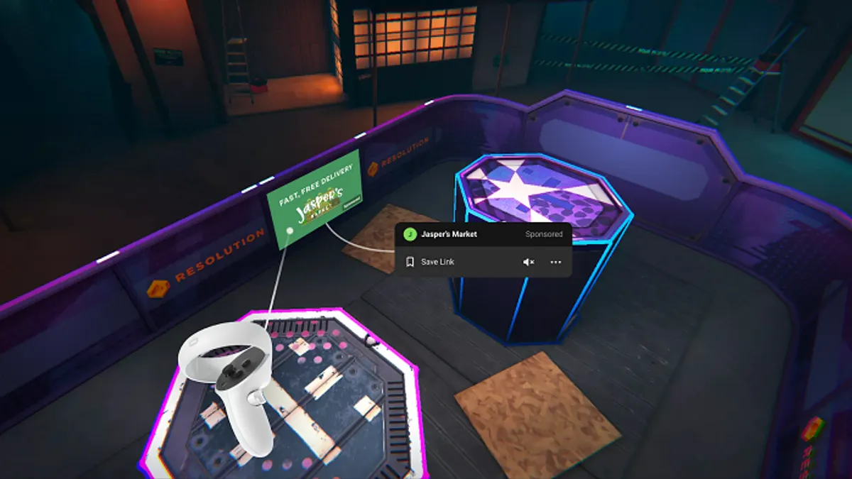 Facebook VR ads