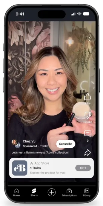 YouTube partner ads