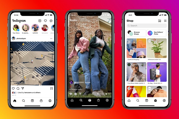 Instagram Shop tab