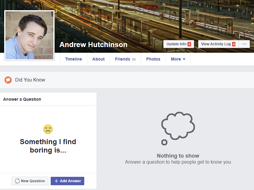 Facebook Looks to Prompt More Personal Sharing as Conversations Switch to Messaging Apps | Social Media Today