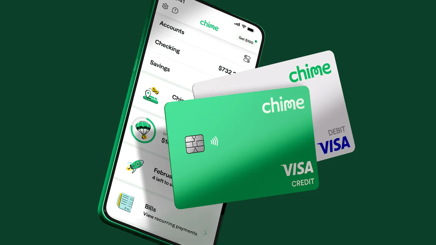 Neobank CHime, banking products Chime