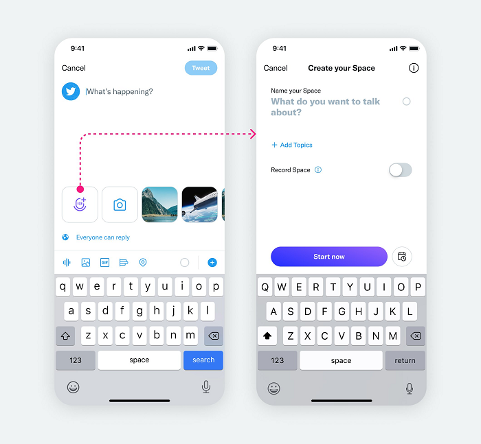 Twitter Spaces update