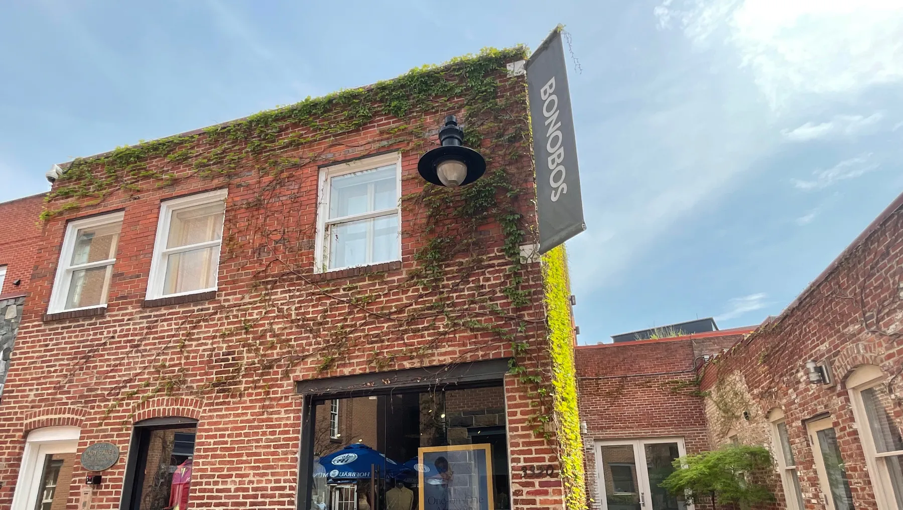 Exterior of a Bonobos store in Washington, D.C.'s Georgetown neighborhood