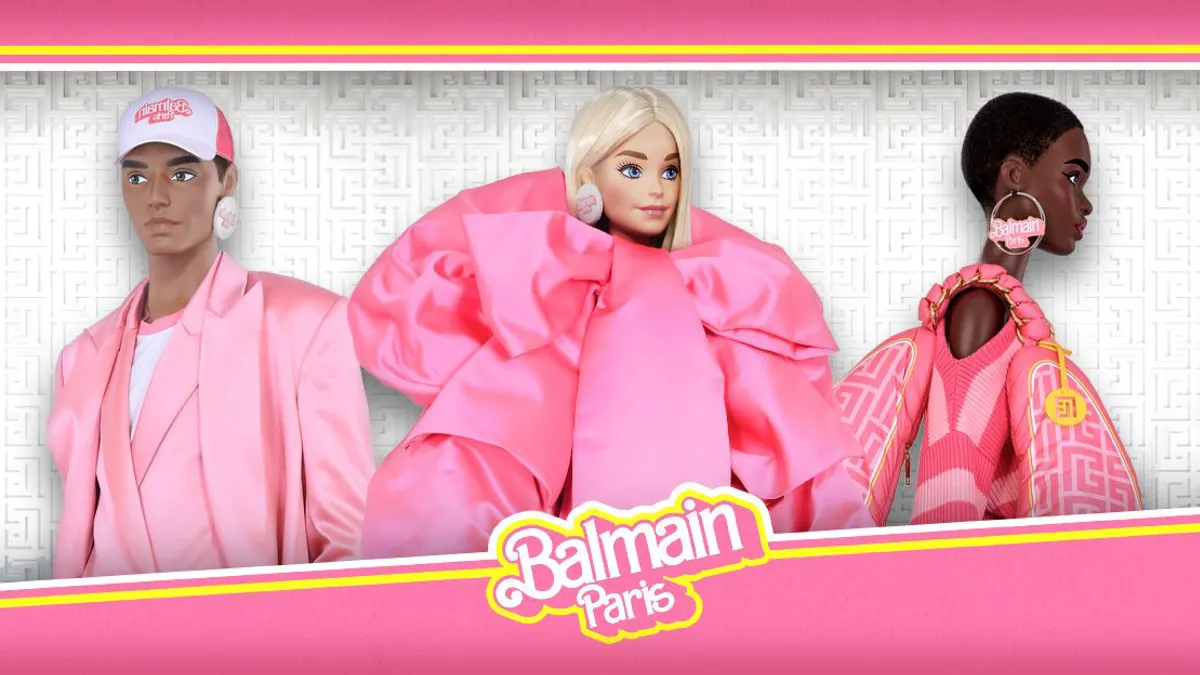 Barbie Balmain collaboration