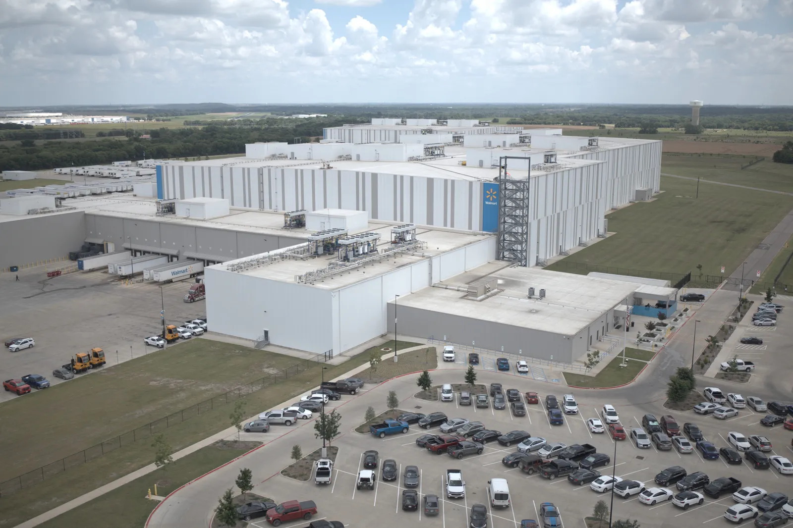 Exterior of a distribution center.