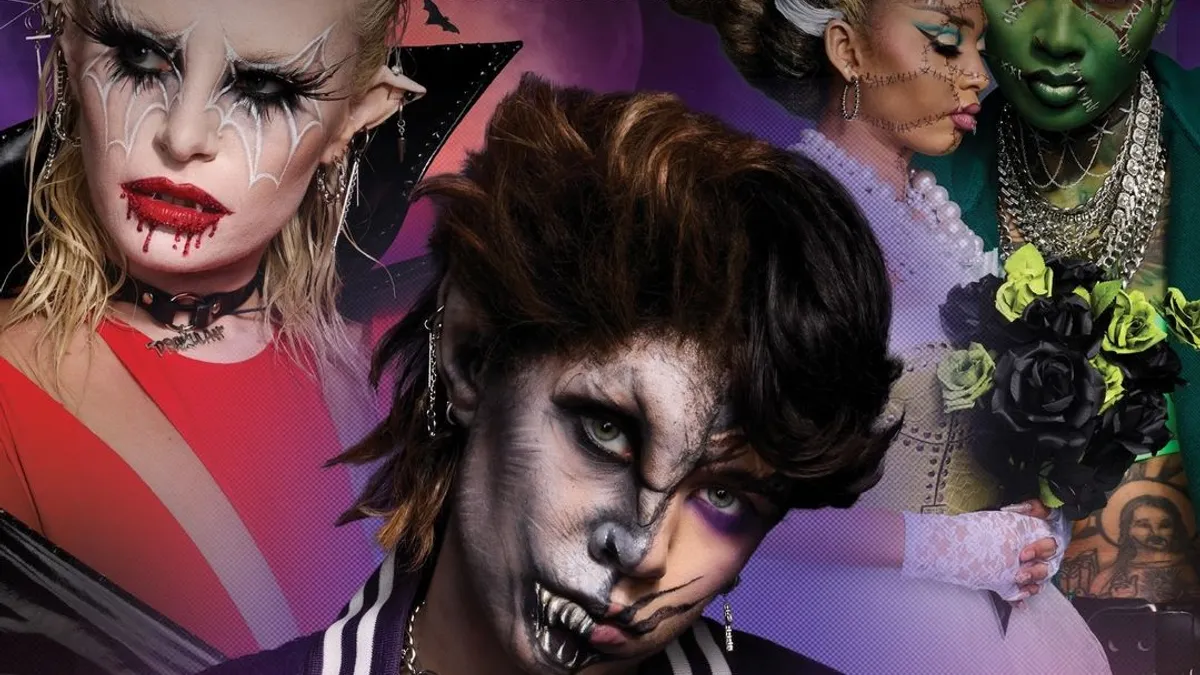 NYX turns Gen Z stars into Universal Monsters for Halloween campaign