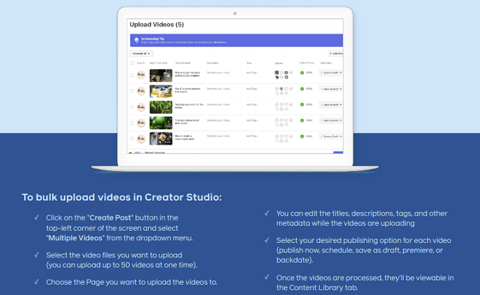 Facebook video guide