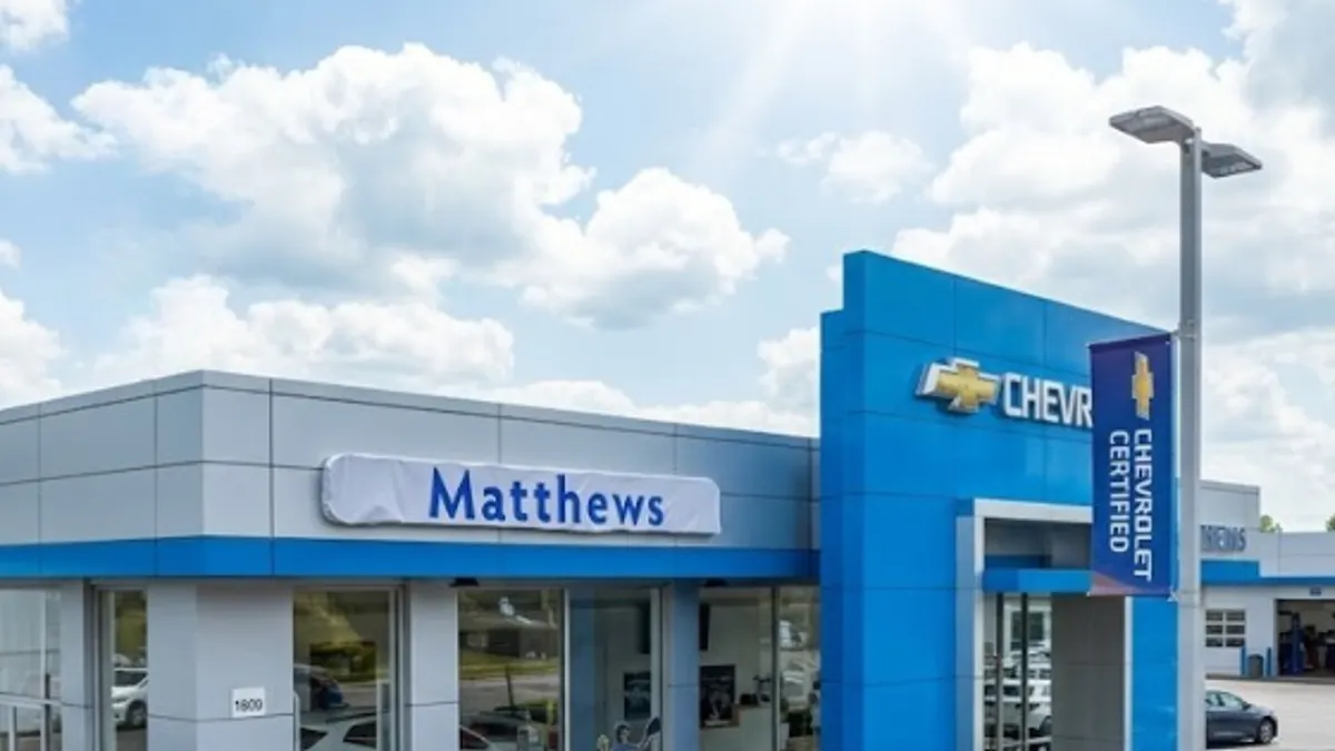 Matthews Chevrolet in Peckville, Pa.