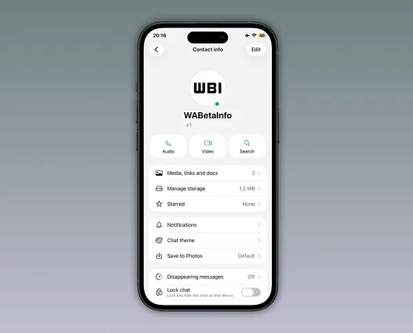 WhatsApp status indicators