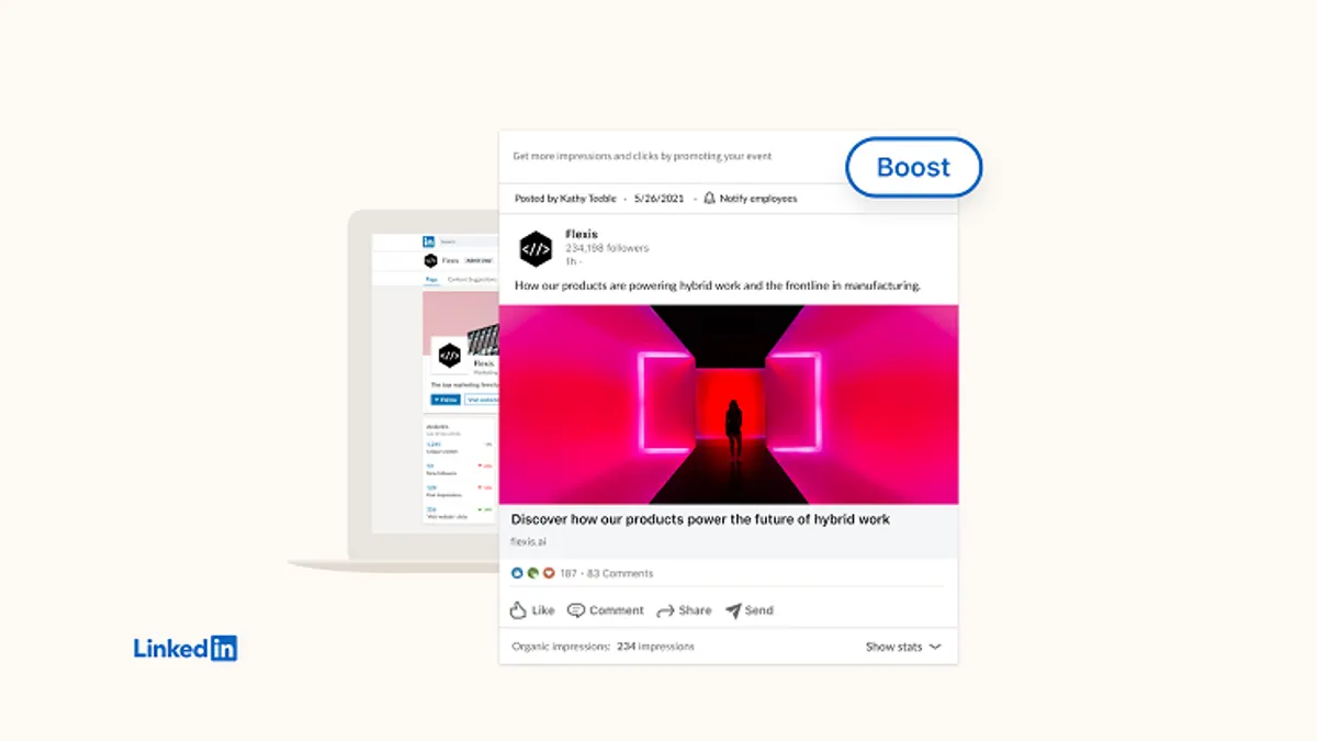LinkedIn boost