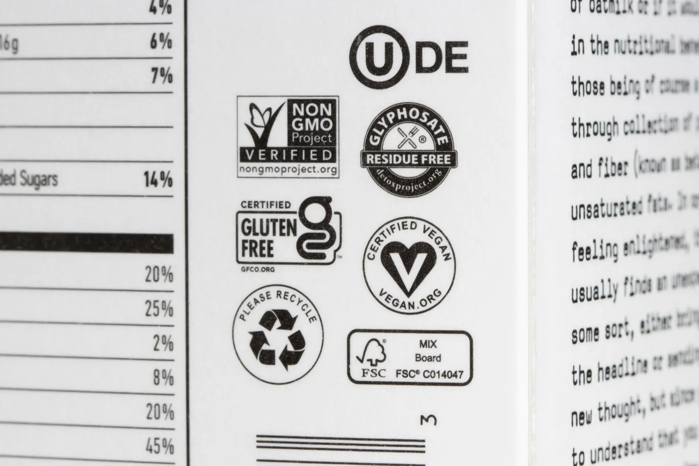 Image from food packaging elements list