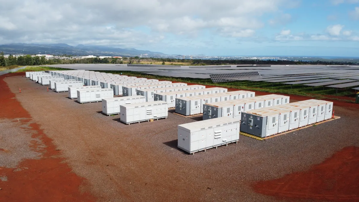 A battery storage unit