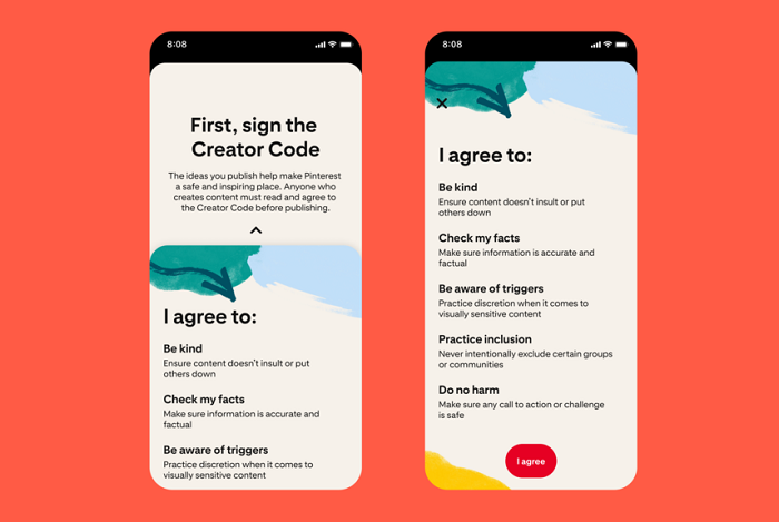 Pinterest Creator Code