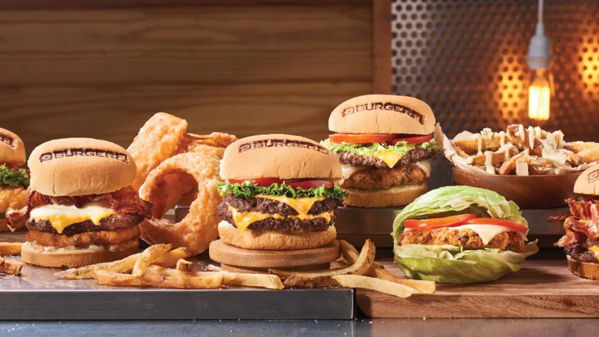 An image of burgers from BurgerFi