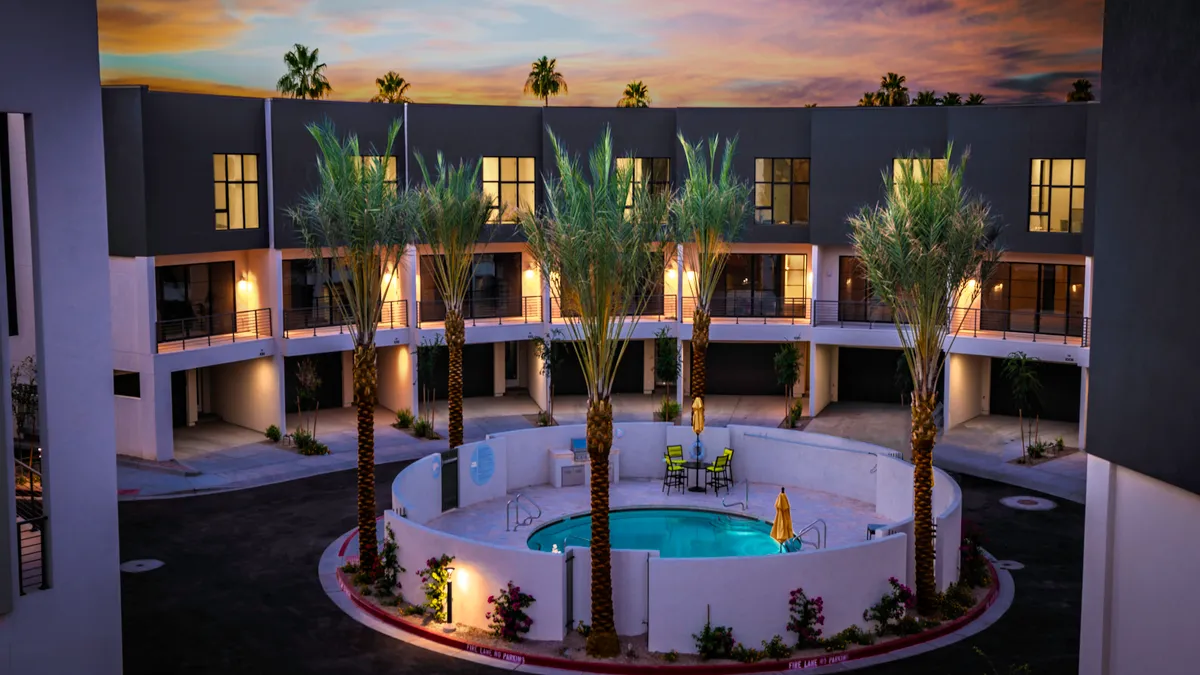 Caliber's The Eclipse Townhomes in Scottsdale, Arizona.