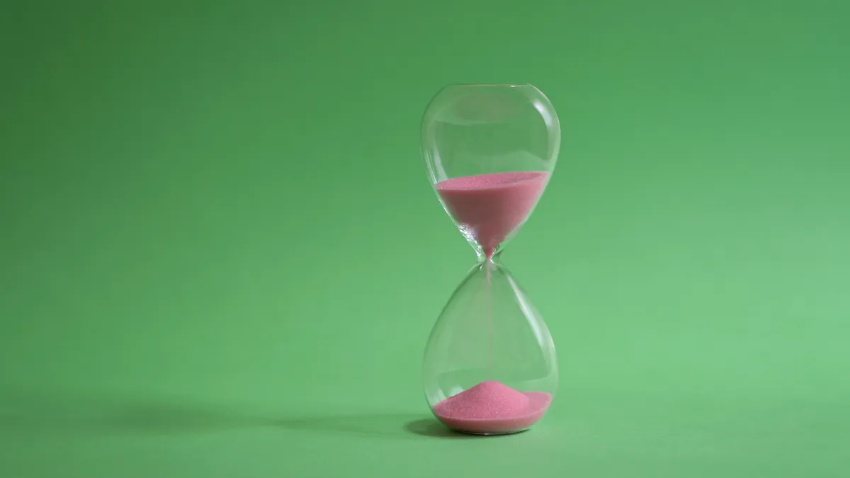 pink hourglass