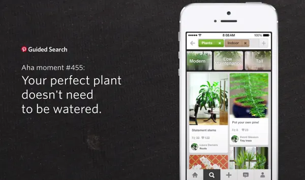 Pinterest Guided Search