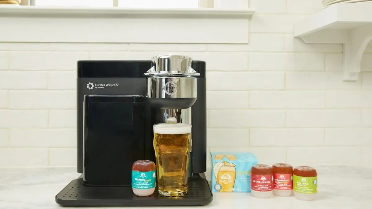drinkworks, beer, Keurig