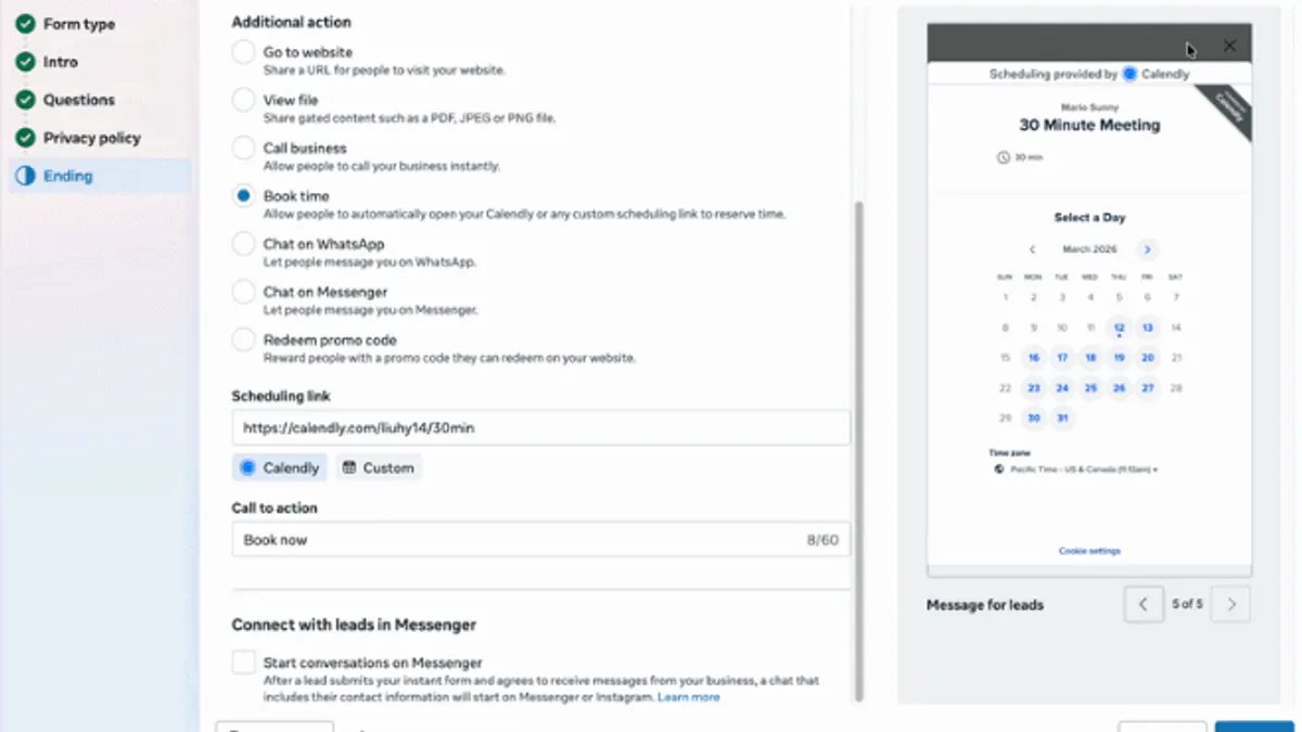 Meta lead ads update