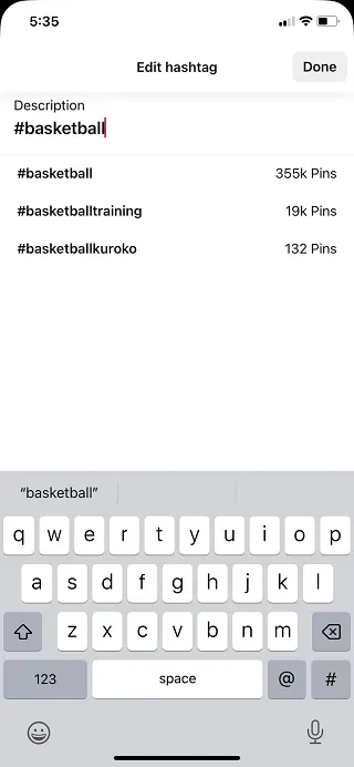 Pinterest tags
