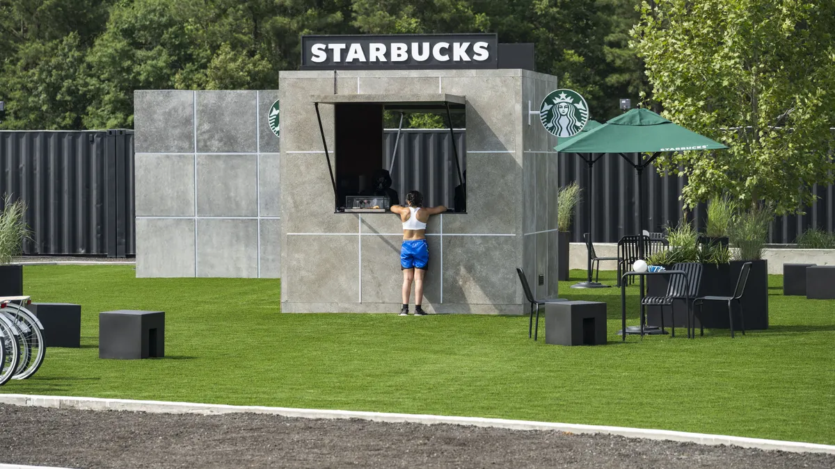 A Starbucks hub appears on season two of "Beast Games"