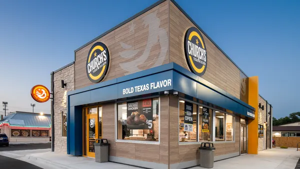 A quick service restaurant.