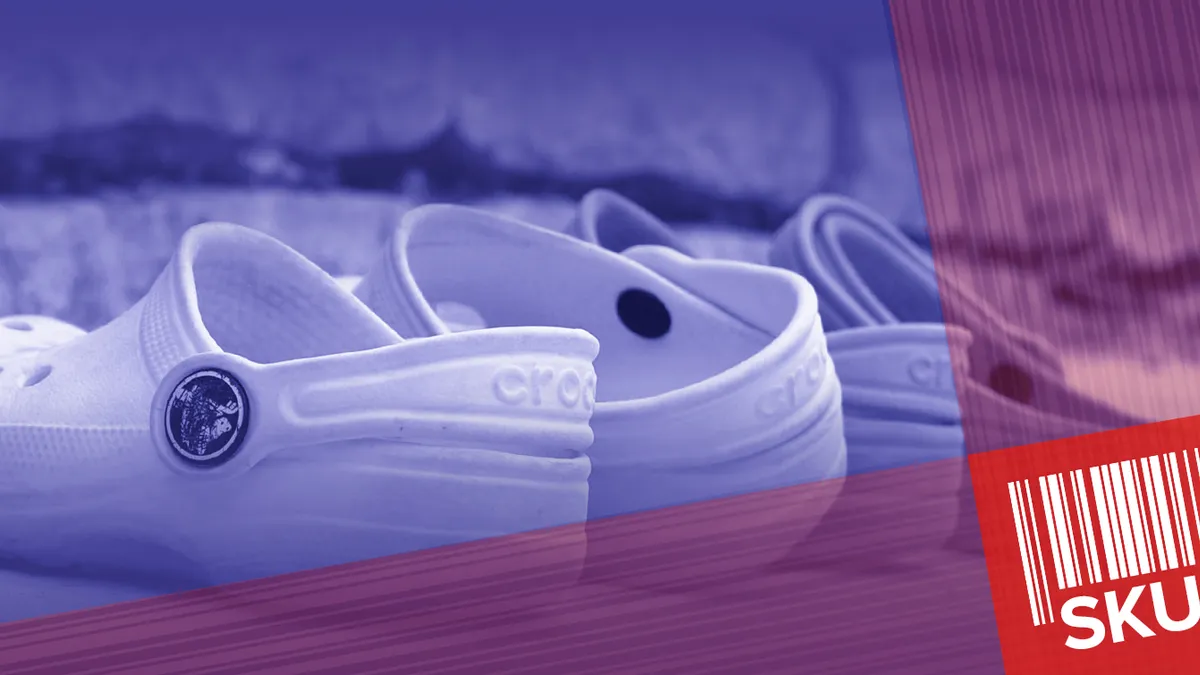 SKU'd header image highlighting Crocs.