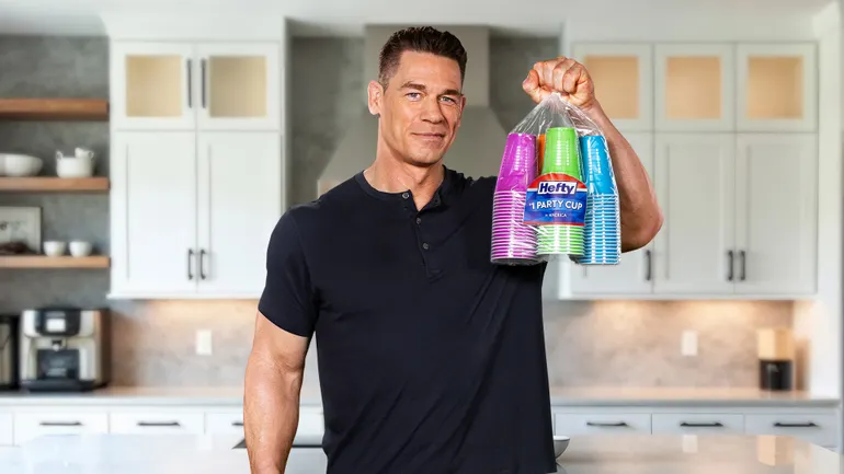 How Hefty is unifying its brand portfolio marketing with John Cena