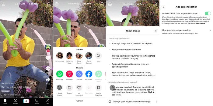 TikTok About This Ad