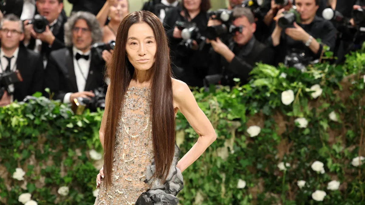 Vera Wang at the Met Gala.