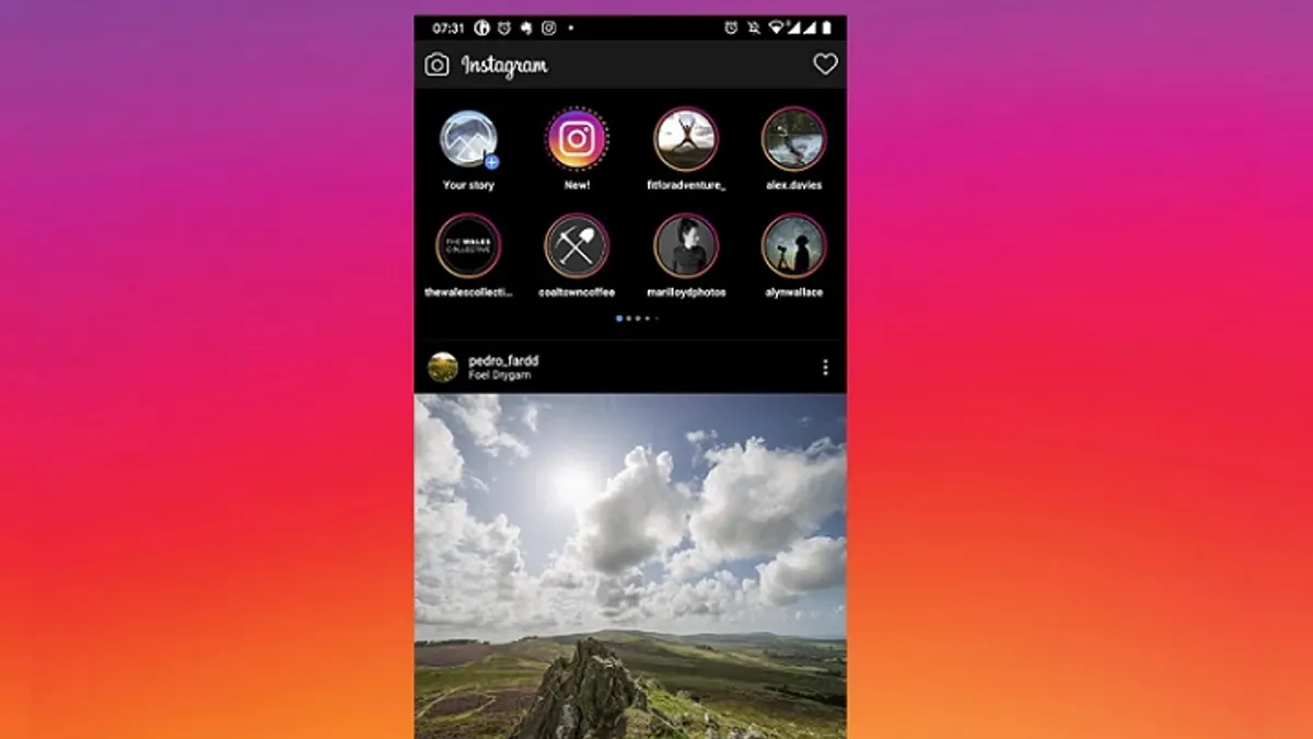 Instagram double stories
