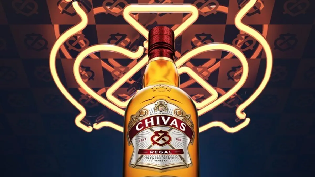 A Chivas Regal bottle