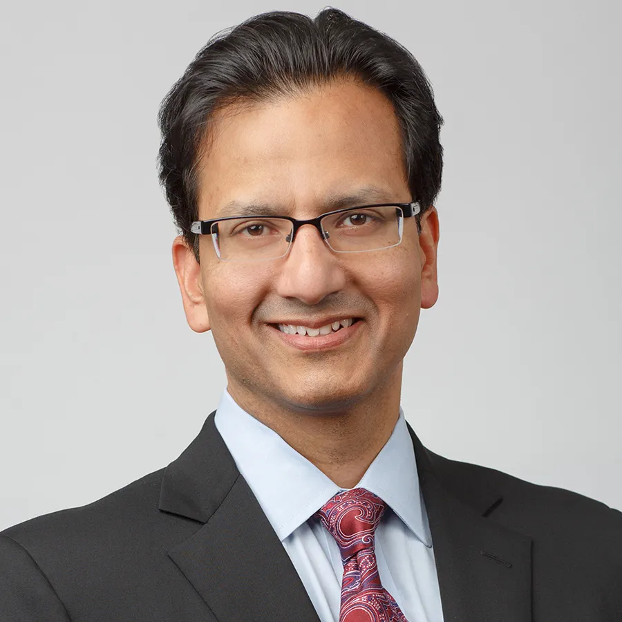 Head shot of ADM CFO Vikram Luthar